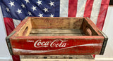 Véritable caisse en bois Coca Cola - Chattanooga 1975 - Import USA