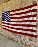 Véritable drapeau des États-Unis XXL ! Près de 3m de long ! Époque 1980’s - Provenance Colorado