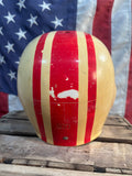 Véritable casque de Football Américain - Époque 1950's - Hutch - Made in USA - Provenance Kentucky