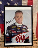 Véritable photo dédicacée du pilote de NASCAR Mark Martin !  Encadrée - Import USA