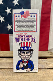 Figurine American Uncle Sam - Avec sa boîte d’origine ! Sortie en 2001 - Exclusivité américaine !