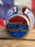 RARE - Véritable Bouteille en Verre Pepsi - University of Iowa vs Iowa State University - 1977 - Pleine et Scellée - Provenance États-Unis