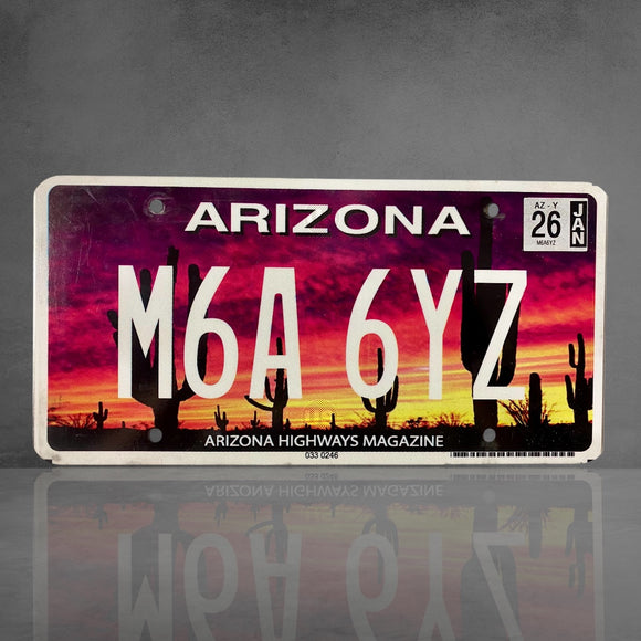Arizona Highway Magazine M6A 6YZ