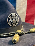 RARE - Véritable chapeau de Sergeant Instructeur de l’US Army ! Import Texas, USA
