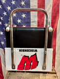 INÉDIT - Véritable siège de Stade de Football Américain - Wisconsin Badgers 1990’s - MADE IN USA