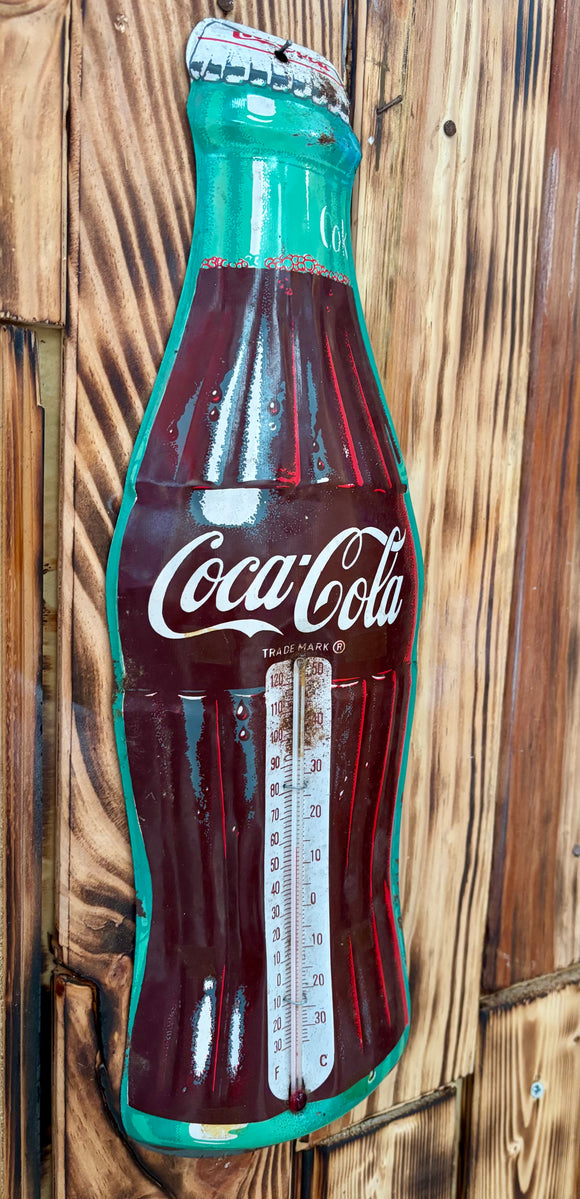 Véritable Thermometre Coca Cola  - MADE IN USA - Époque 1950’s