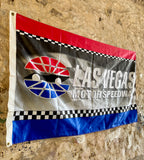 Véritable drapeau Las Vegas Motor Speedway - 1m52cm x 91cm - Provenance Nevada