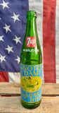 Véritable Bouteille en Verre 7Up - Édition Notre Dame Fighting Irish National Champions - 1974 - Provenance États-Unis