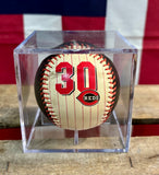 Véritable balle de baseball commémorative - Cincinnati Reds - Dans sa boîte de présentation - Import USA