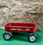 Véritable Chariot Radio Flyer - Import USA - Époque 1970’s - MADE IN USA - 56x31x24cm