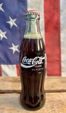 Véritable Bouteille en Verre Coca-Cola - Édition NASCAR Winston Cup Champion - 1995 - Pleine et Scellée - Provenance États-Unis