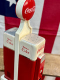 Véritable Salière (Sel & Poivre) en forme de distributeur Coca-Cola® - Sous licence officielle - 1993