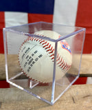 Véritable balle de baseball commémorative - Texas Rangers 1994 - Dans sa boîte de présentation - Import USA