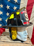Véritable Casque de Pompier Américain - Suffield Fire Department - Provenance Connecticut, USA