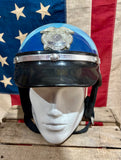 RARE - Véritable casque de moto de Shérif du Colorado ! MADE IN USA