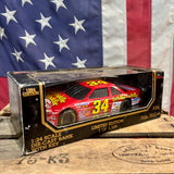 Véritable miniature NASCAR Échelle 1:24 -n°34 Mike McLaughlin - Chevrolet - Fiddle Faddle- Import USA