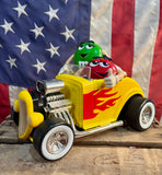 Véritable Distributeur M&M’s - Red & Green Hot Rod - Import USA
