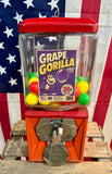 Véritable Distributeur de Bonbons Northwestern Modèle 60 - Époque 1960’s - MADE IN USA - Avec sa clé ! (Globe en verre)