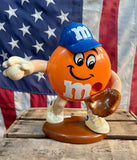 Véritable Distributeur M&M’s - Édition Orange Baseball - Import USA