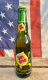 Véritable Bouteille en Verre Sun Drop - Édition Dale Earnhardt NASCAR - Années 1990's - Pleine et Scellée - Provenance États-Unis