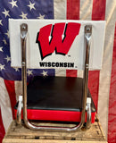 INÉDIT - Véritable siège de Stade de Football Américain - Wisconsin Badgers 1990’s - MADE IN USA