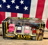 RARE - La collection des 4 voitures favorites d’Elvis Presley - Miniatures Jamais déballées