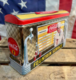 Boîte en métal Coca-Cola - Édition Diner américain - 1998 - Import USA