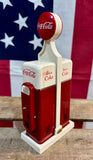 Véritable Salière (Sel & Poivre) en forme de distributeur Coca-Cola® - Sous licence officielle - 1993