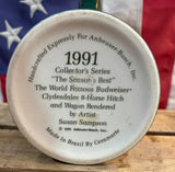 INÉDIT - Chope Budweiser Collector - The Season’s Best - 1991 - Import USA