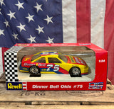 Véritable miniature NASCAR Échelle 1:24 - n°75 Joe Ruttman - Oldsmobile - Dinner Bell - Import USA
