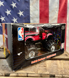 RARE - Véritable Miniature Monster Truck Ford F350 Chicago Bulls - Édition limitée et numérotée - Sous licence NBA - Import USA