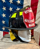 Véritable Casque de Pompier Américain - Tamalpais Fire Protection - Provenance Californie, USA