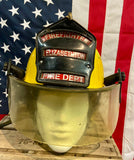 Véritable Casque de Pompier Américain - Elisabethton Fire Department