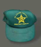 Véritable Ensemble Veste + Casquette Sheriff St Lucie County Floride - Taille L Import USA