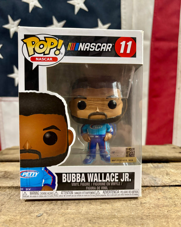Véritable Figurine Funko Pop NASCAR - Bubba Wallace - Import USA