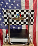 INÉDIT - Véritable siège de Stade de Circuit Américain - Indianapolis 500 - 1990’s - MADE IN USA