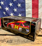 Véritable miniature NASCAR Échelle 1:24 -n°34 Mike McLaughlin - Chevrolet - Fiddle Faddle- Import USA