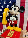 Véritable Téléphone Mickey Mouse - Année 1976 - Provenance Louisiane