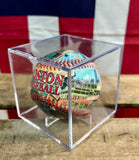 Véritable balle de baseball commémorative - Boston Baseball - Dans sa boîte de présentation - Import USA