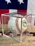 Véritable balle de baseball commémorative - Florida Marlins Signatures - Dans sa boîte de présentation - Import USA