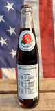 Véritable Bouteille en Verre Coca-Cola - Iowa Hawkeyes - 1985 - Pleine et Scellée - Provenance États-Unis