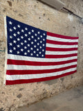 Véritable Drapeau des États-Unis XXL ! Près de 3 mètres de long ! MADE IN USA - 100% coton