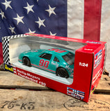 Véritable miniature NASCAR Échelle 1:24 - n°90 Bobby Hillin Jr. - Ford Thunderbird - Heilig-Meyers - Import USA