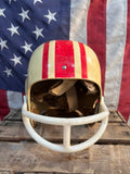 Véritable casque de Football Américain - Époque 1950's - Hutch - Made in USA - Provenance Kentucky