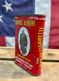 Véritable boîte de tabac en métal - Prince Albert - Époque 1960’s - Provenance Ohio
