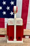 Véritable Salière (Sel & Poivre) en forme de distributeur Coca-Cola® - Sous licence officielle - 1993