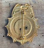 RARE - Véritable Insigne de Sheriff de l’État de New York Datant des Années 1960’s ! Import USA