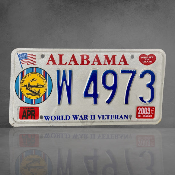 Alabama Veteran de La 2nde Guerre Mondiale ! W973