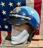 RARE - Véritable casque de moto de Shérif du Colorado ! MADE IN USA