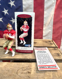 Ornement de Noël américain Joe Montana - San Francisco 49ers - 1995 - Import USA